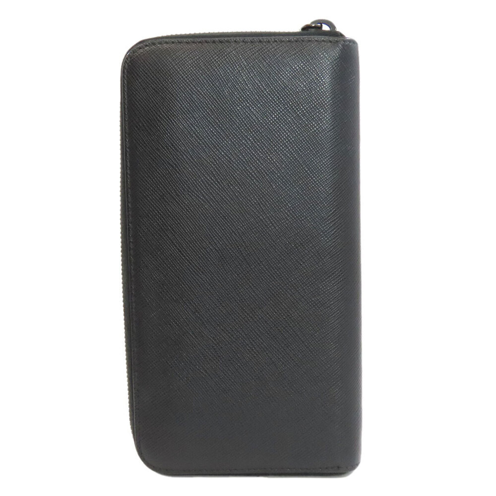 Prada leather Wallet long Saffiano Black